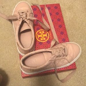 Sachet Pink Tory Burch Sneakers